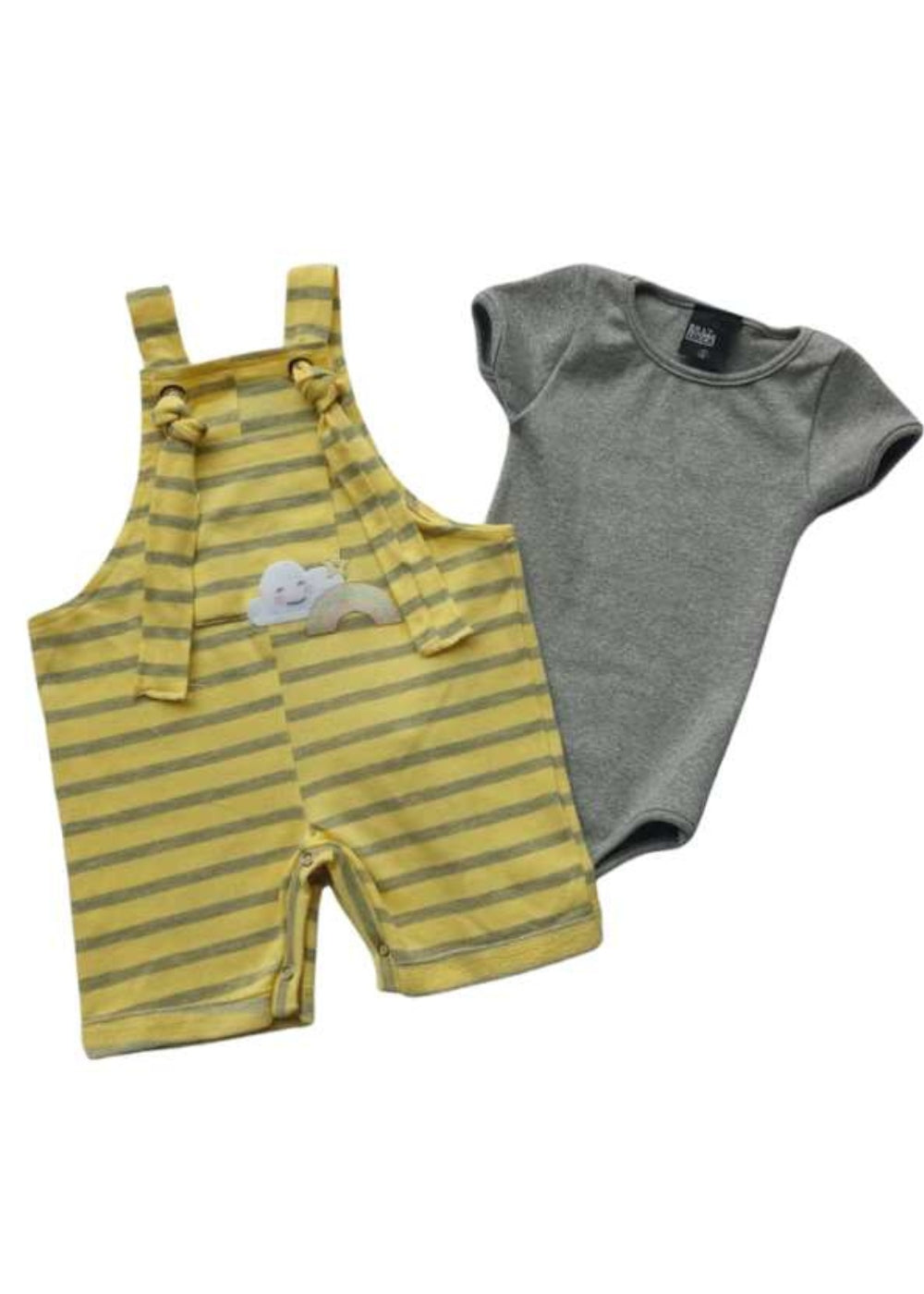 CONJUNTO INFANTIL FEMININO JARDINEIRA BEBE