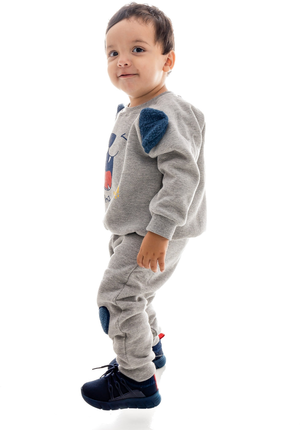 Conjunto Infantil Moletom Menino Inverno - novo