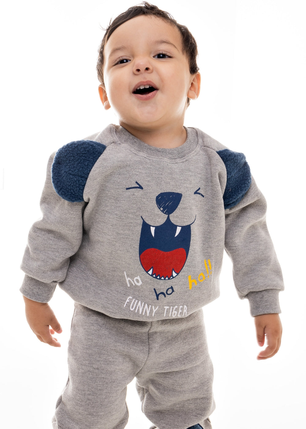 Conjunto Infantil Moletom Menino Inverno - novo