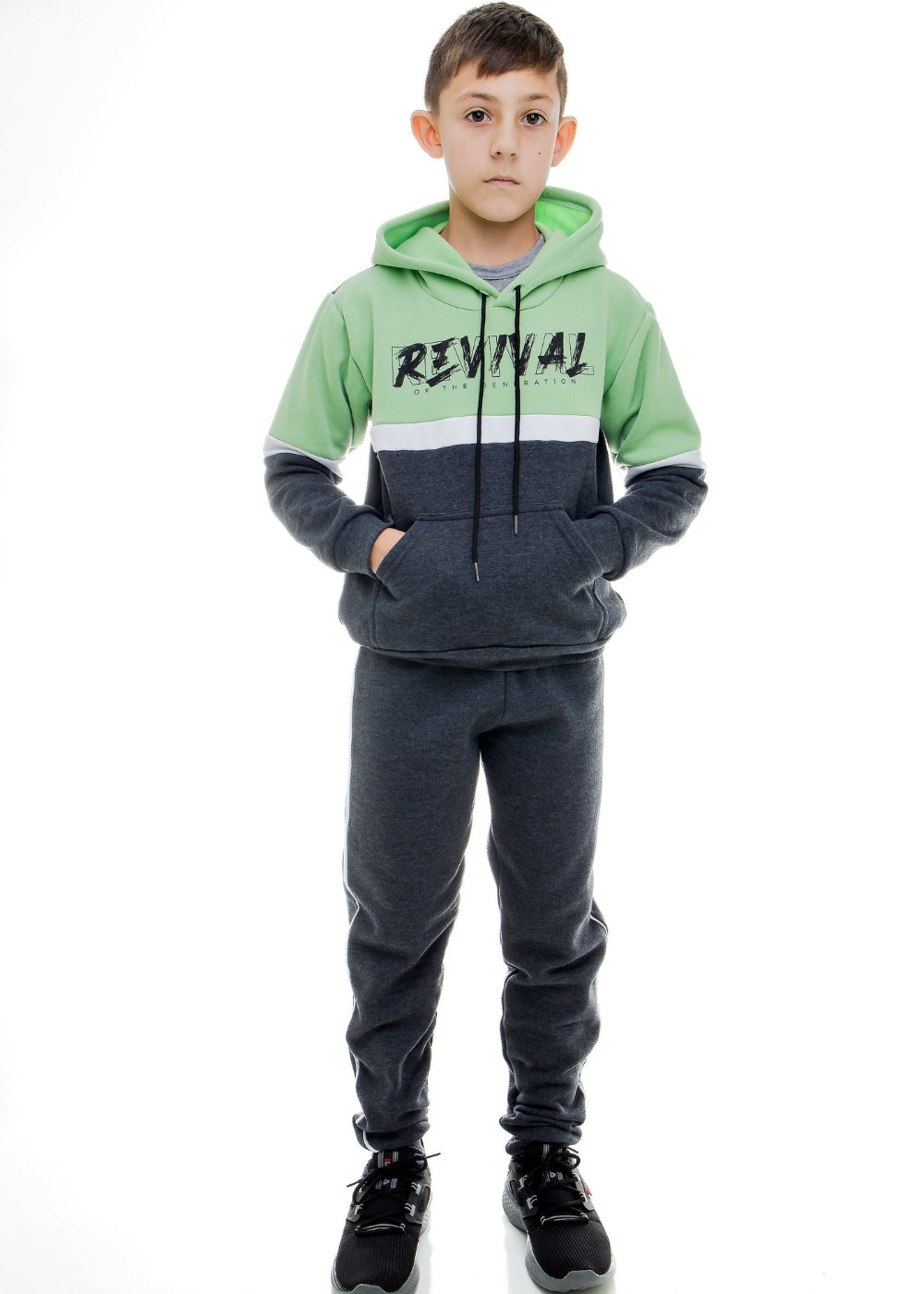 Conjunto Infantil Moletom Menino Inverno - novo