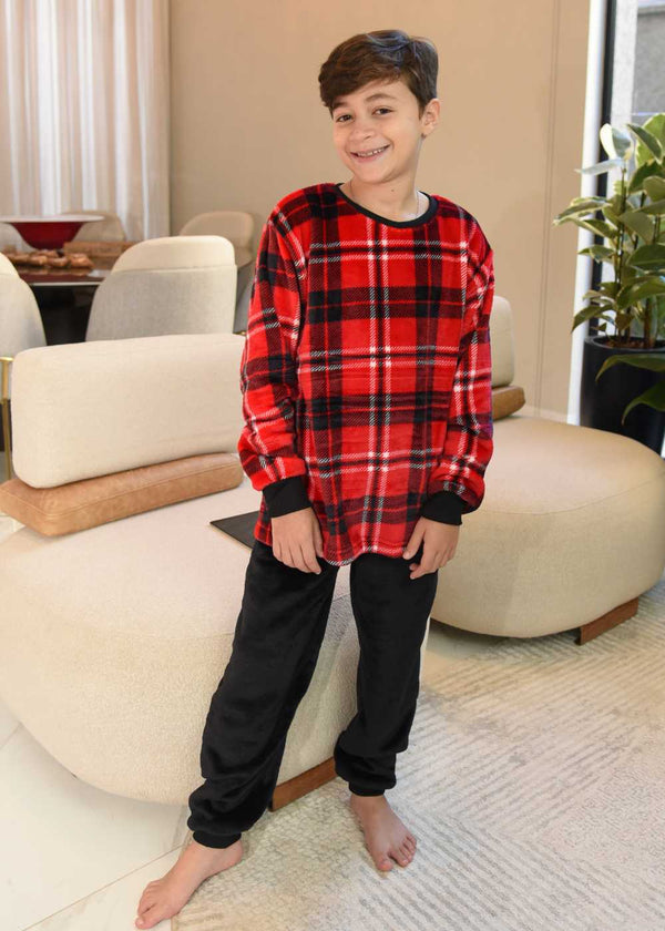 Pijama Menino Inverno Fleece new