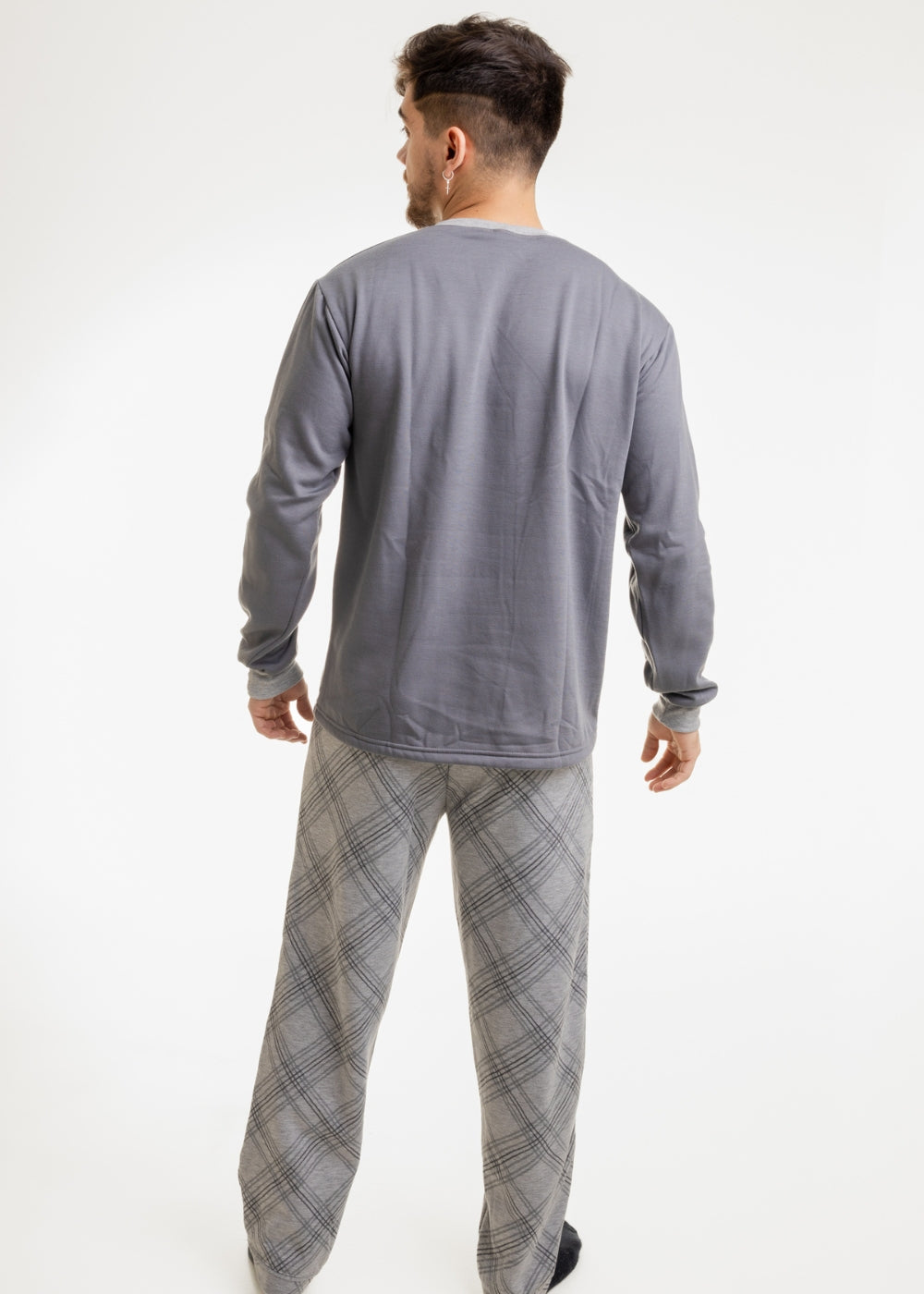 Pijama Inverno Moletom Flanelado