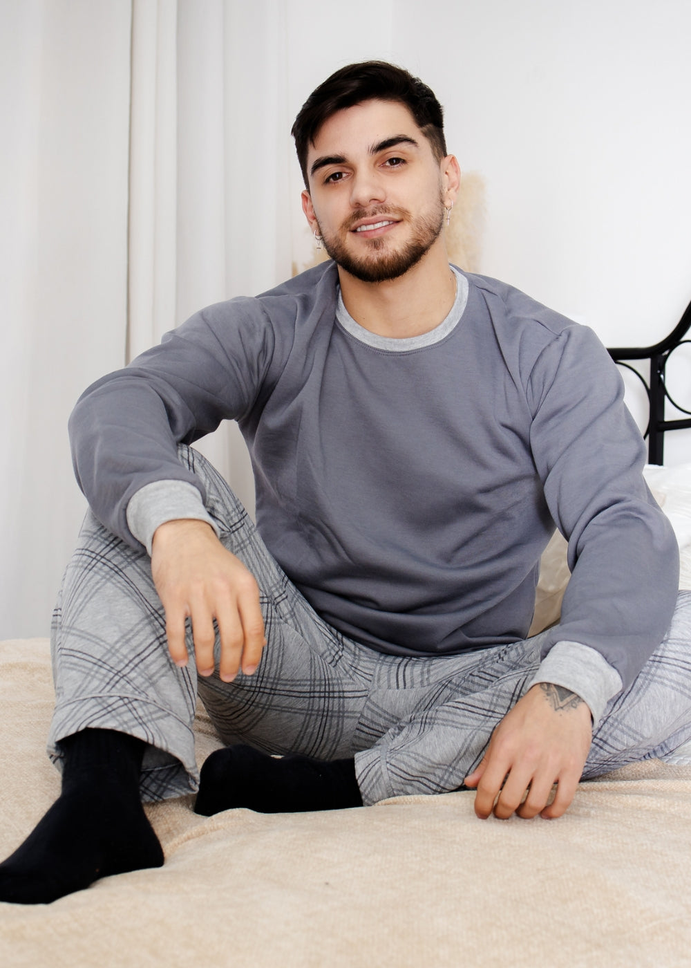 Pijama Inverno Moletom Flanelado