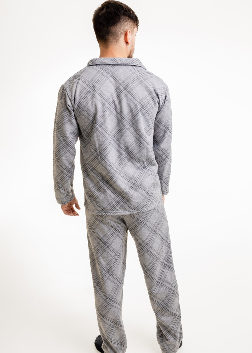 Pijama Inverno Moletom Flanelado