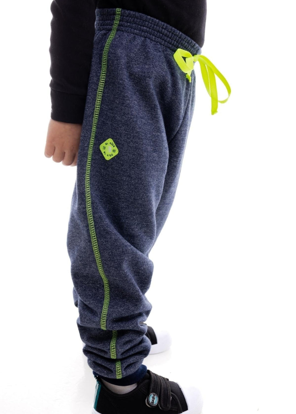 Calça Moletom Infantil Masculina Meninos Juvenil De Frio Inverno