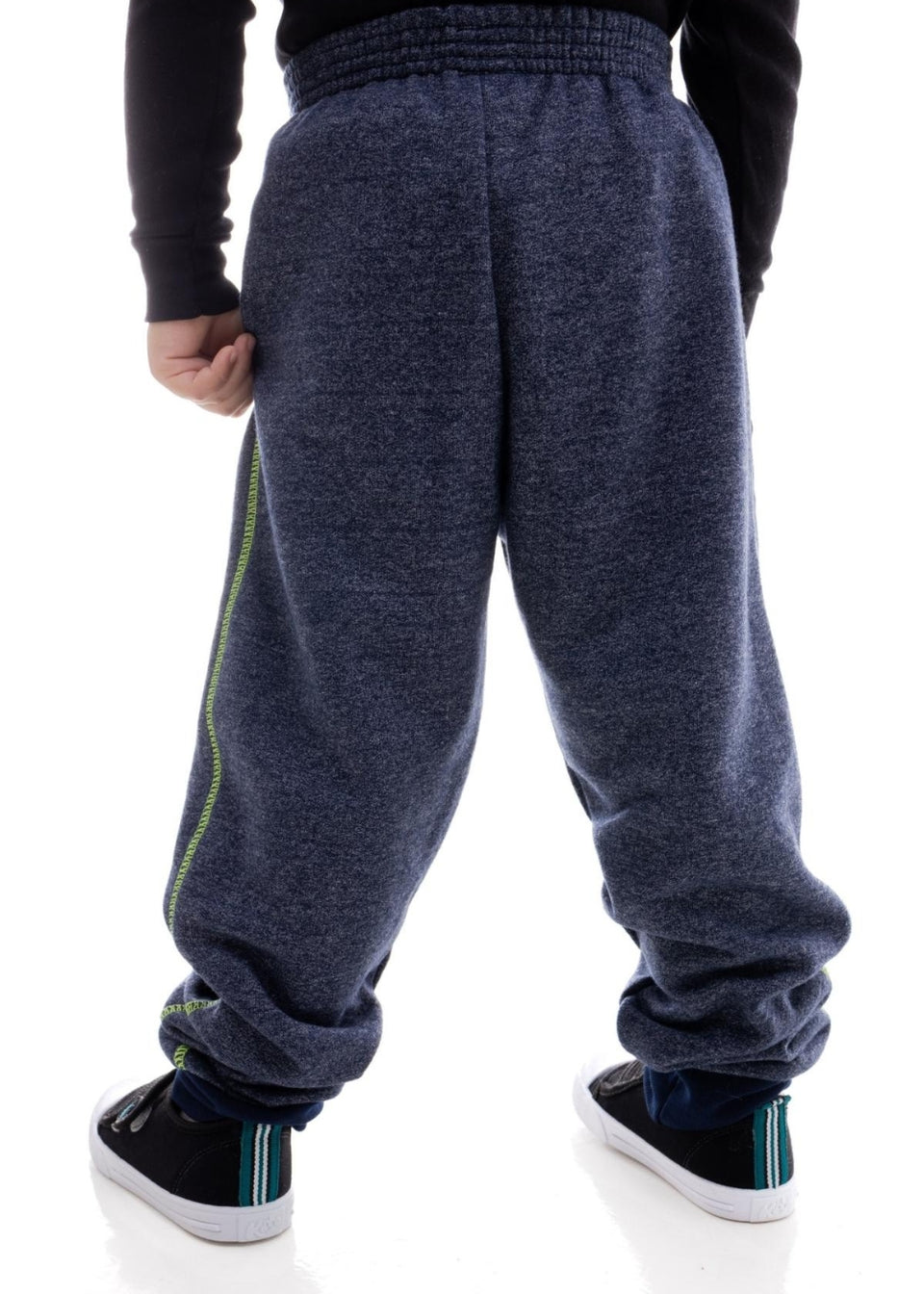 Calça Moletom Infantil Masculina Meninos Juvenil De Frio Inverno