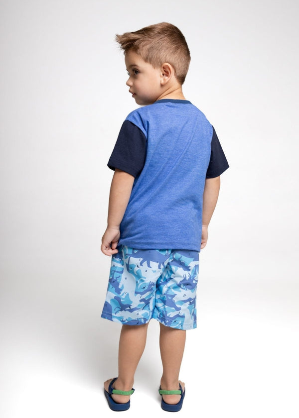 Conjunto Infantil Masculino Menino Juvenil Algodão RN A 16 Anos