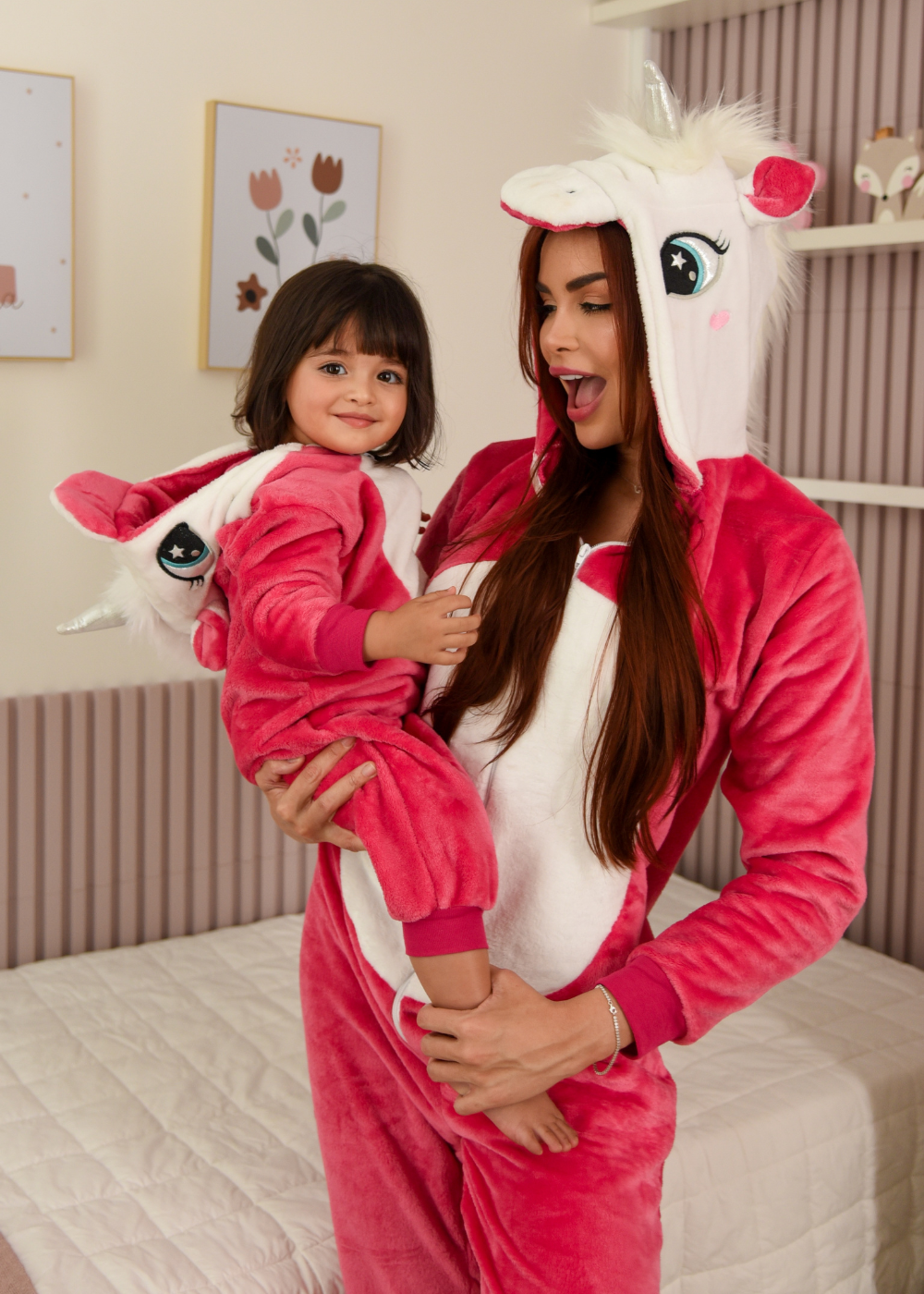 Pijama Macacao Kigurumi Infantil Fleece Inverno Soft Plush.