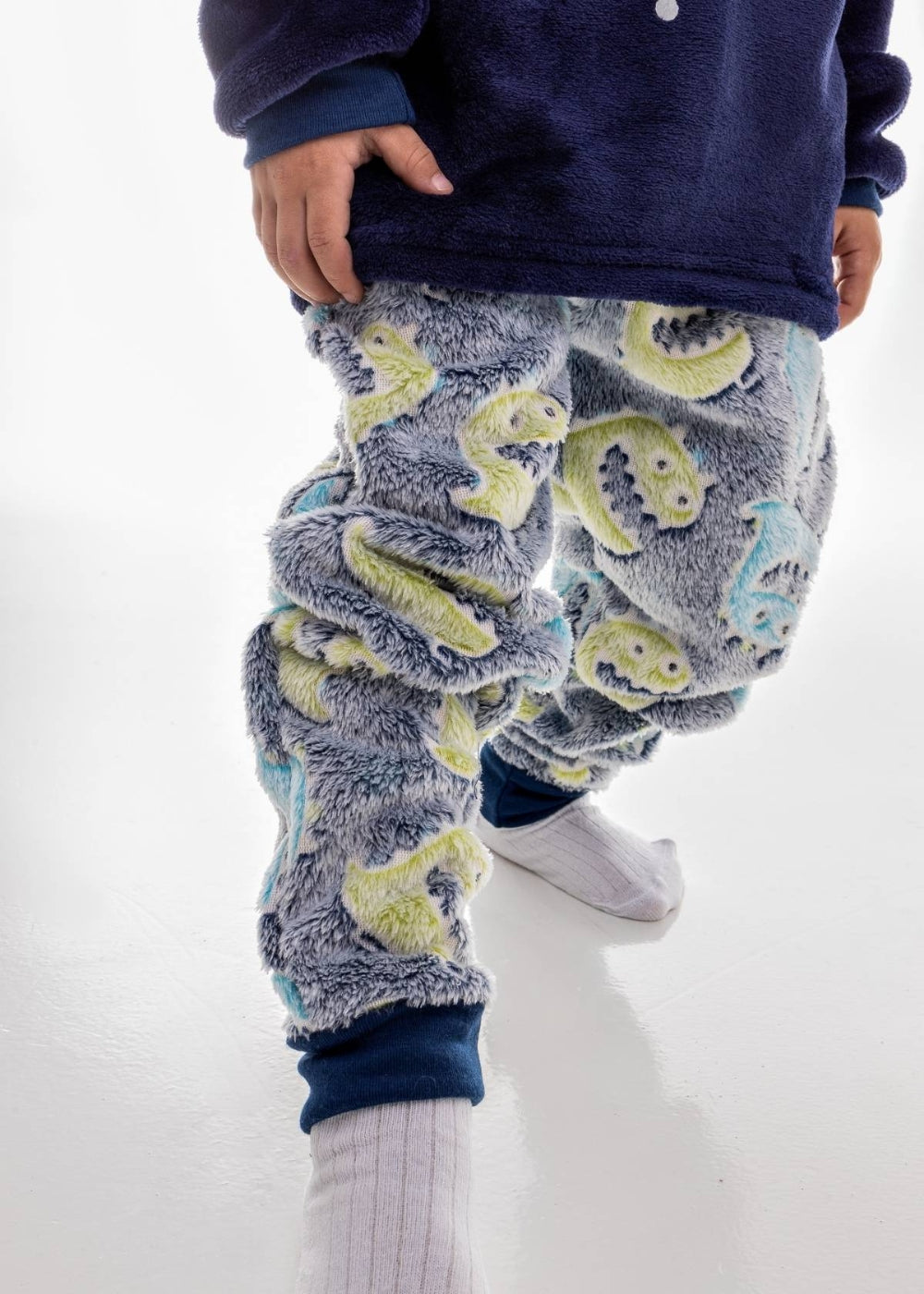 Pijama Infantil Menino Inverno Fleece Soft Longo - Novo
