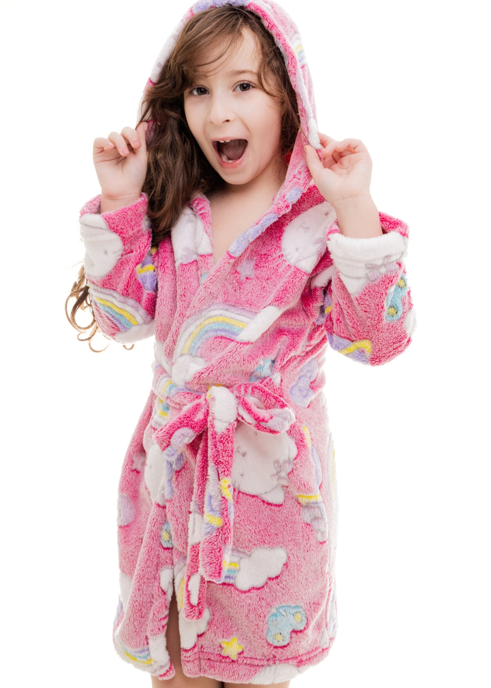 ROUPÃO INFANTIL CAPUZ ESTAMPADO