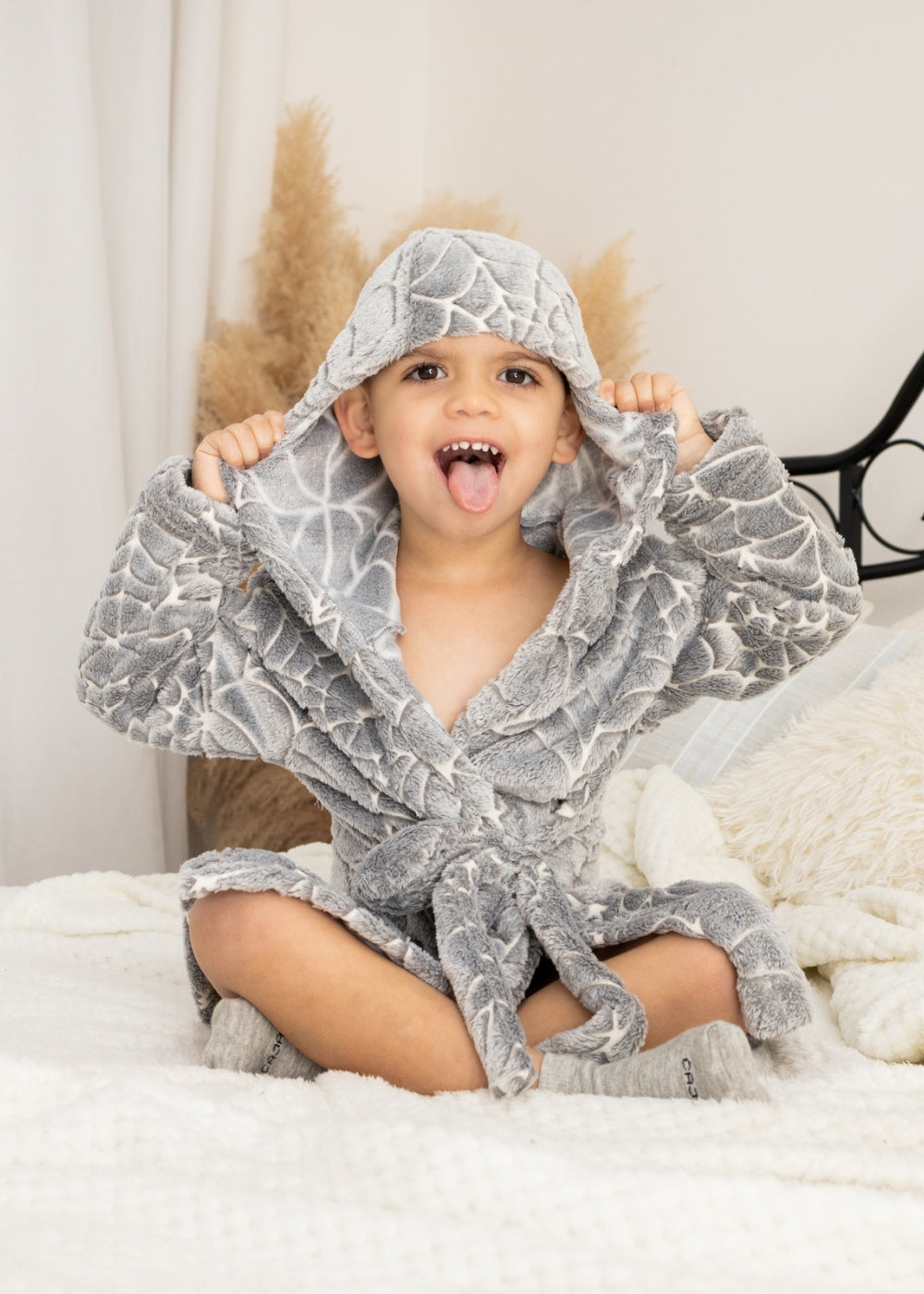 ROUPÃO INFANTIL CAPUZ ESTAMPADO