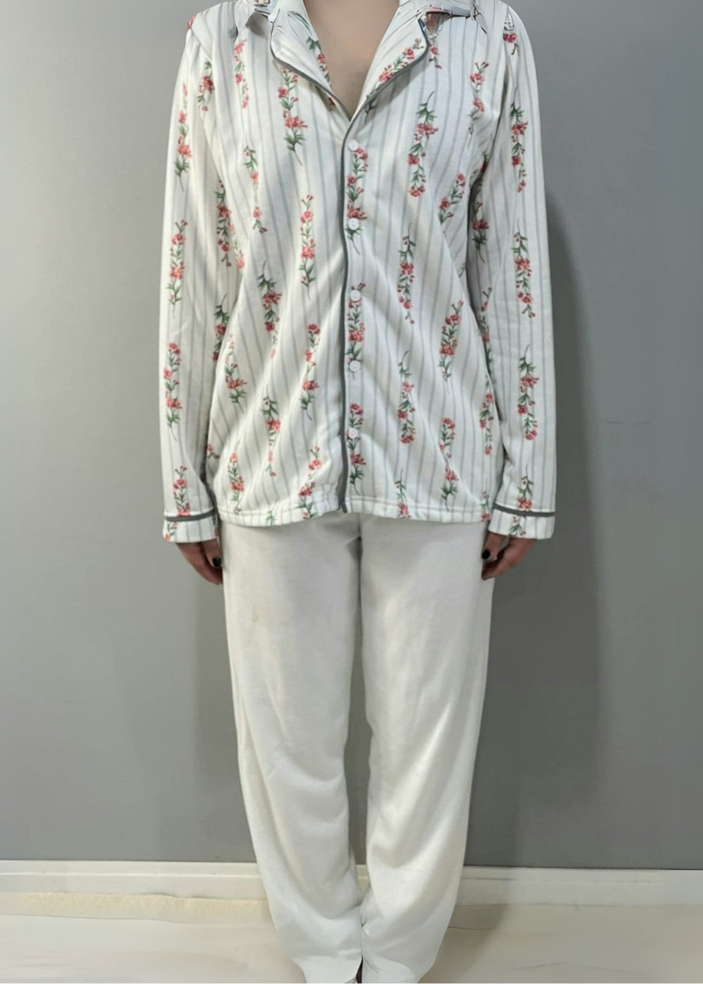 PIJAMA MOLETINHO ABERTO FEMININO ADULTO