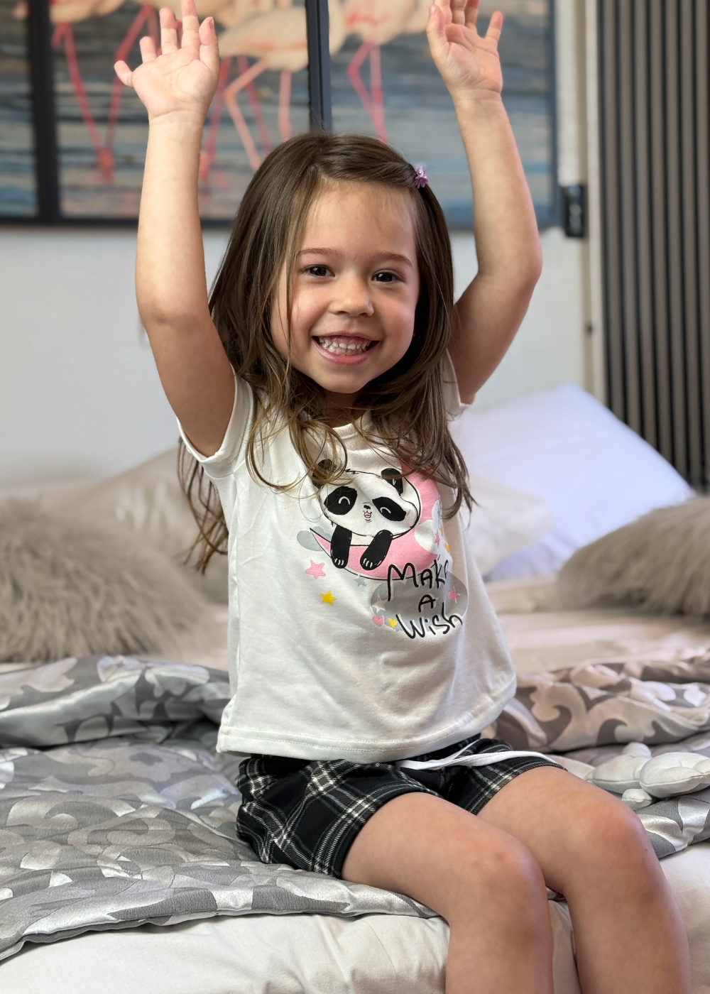 pijama suede match família