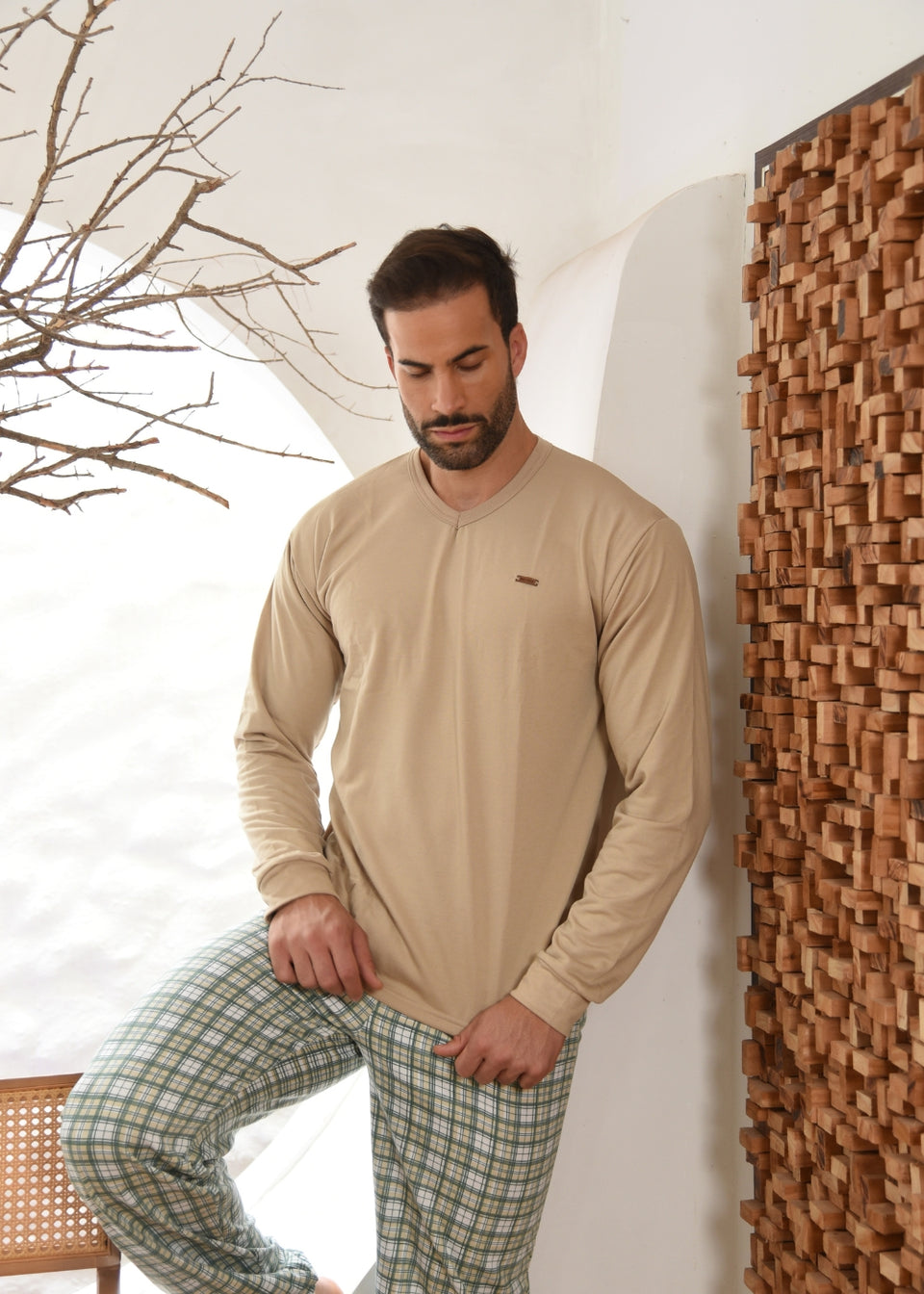 Pijama Masculino Moletinho Adulto