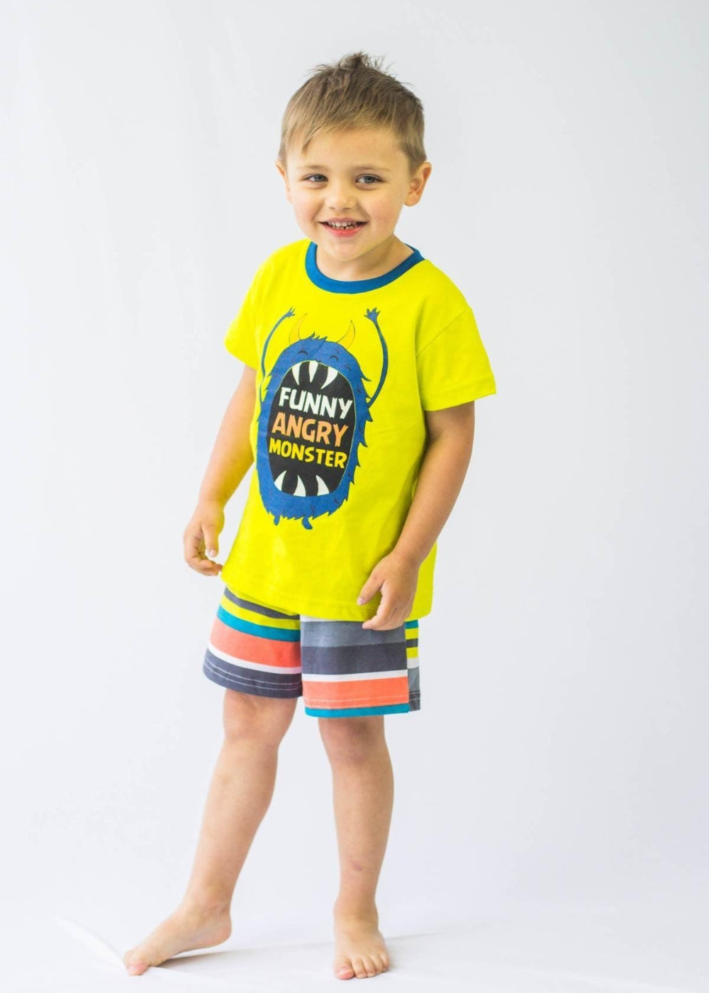 PIJAMA INFANTIL MASCULINO MENINO JUVENIL BRILHA 100% ALGODÃO