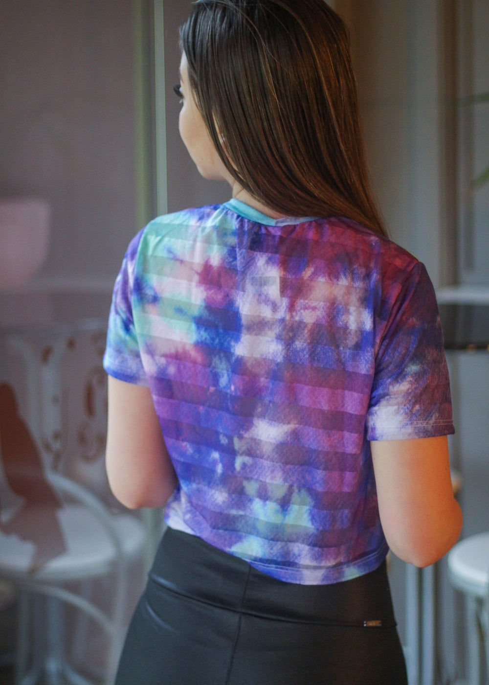 BLUSA FEMININA CURTA ADULTA VERÃO VISCOSE/ELASTANO