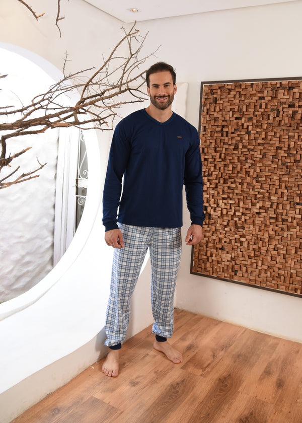 Pijama Masculino Moletinho Adulto