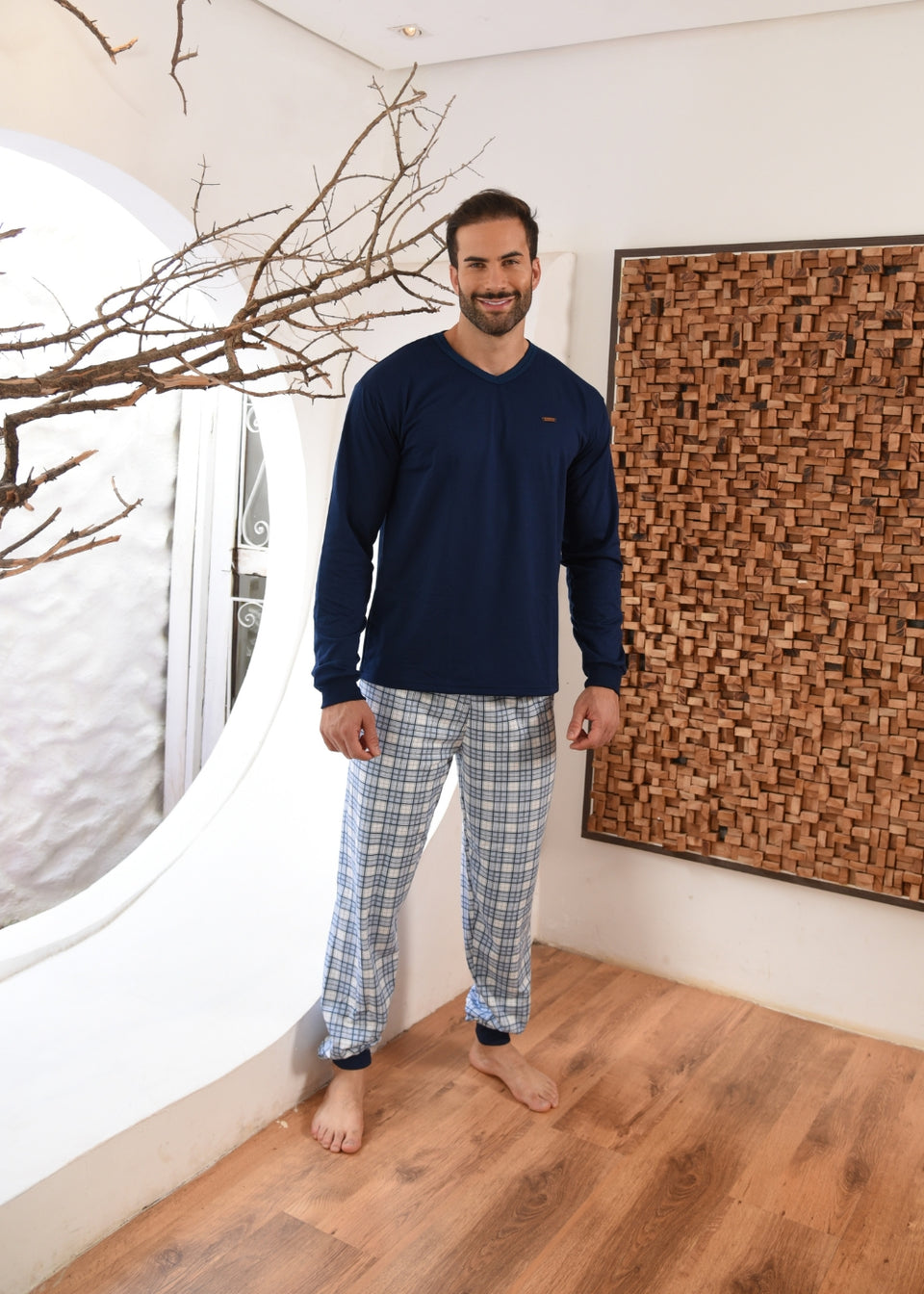 Pijama Masculino Moletinho Adulto