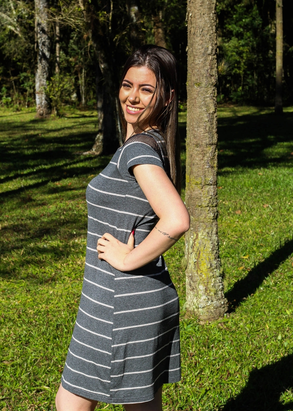 VESTIDO FEMININO ADULTO VERAO