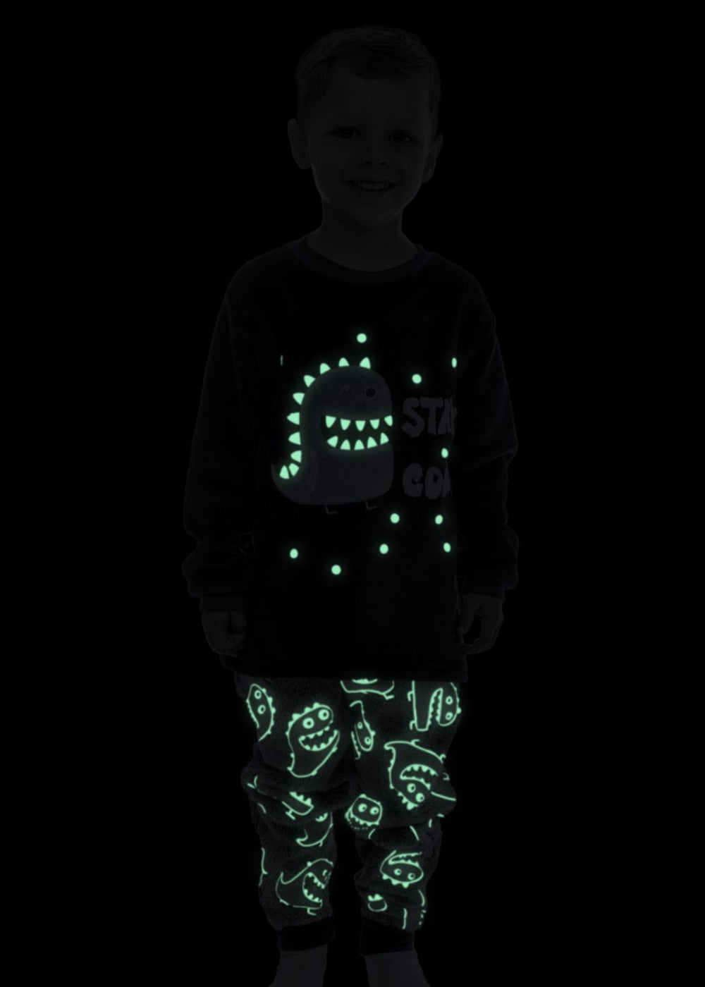 Pijama Infantil Menino Inverno Fleece Soft Longo - Novo