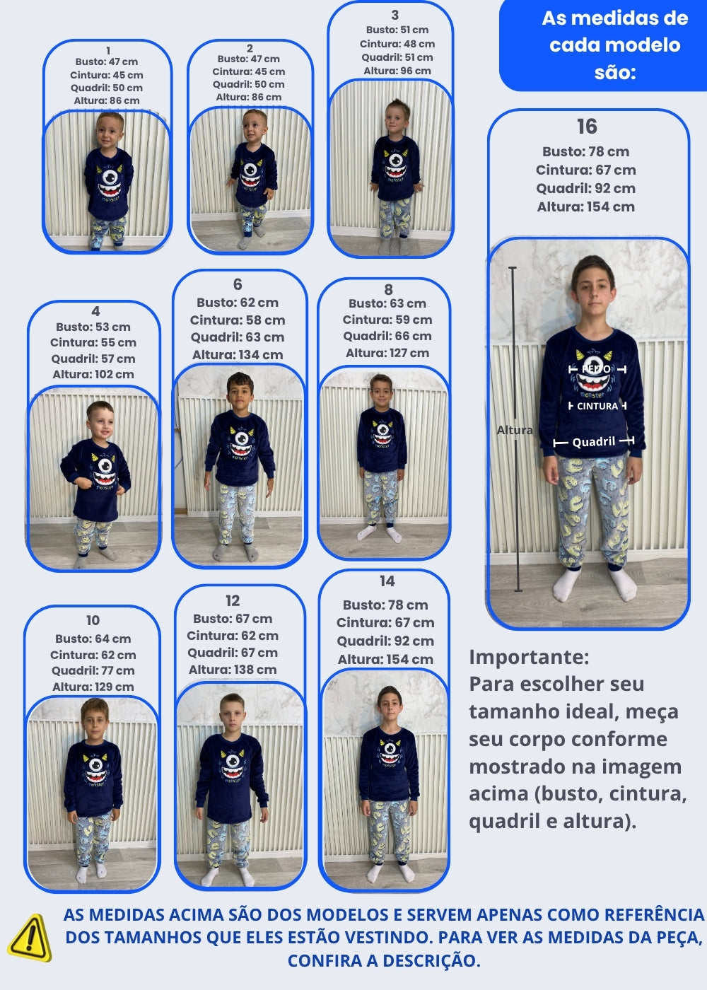 Pijama Infantil Menino Inverno Fleece Soft Longo - Novo.
