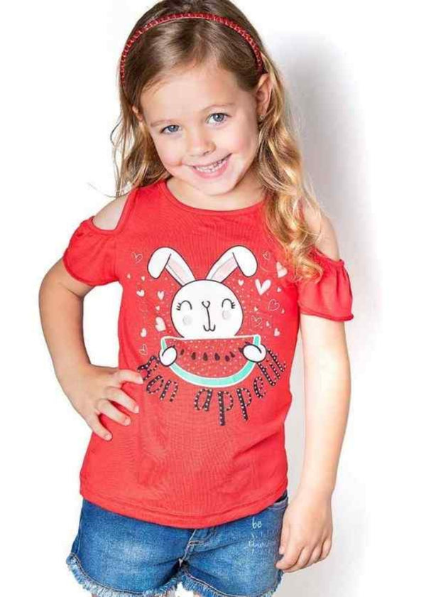 Blusa Infantil Feminina Juvenil Menina 1 Ano A 16 Anos Verao