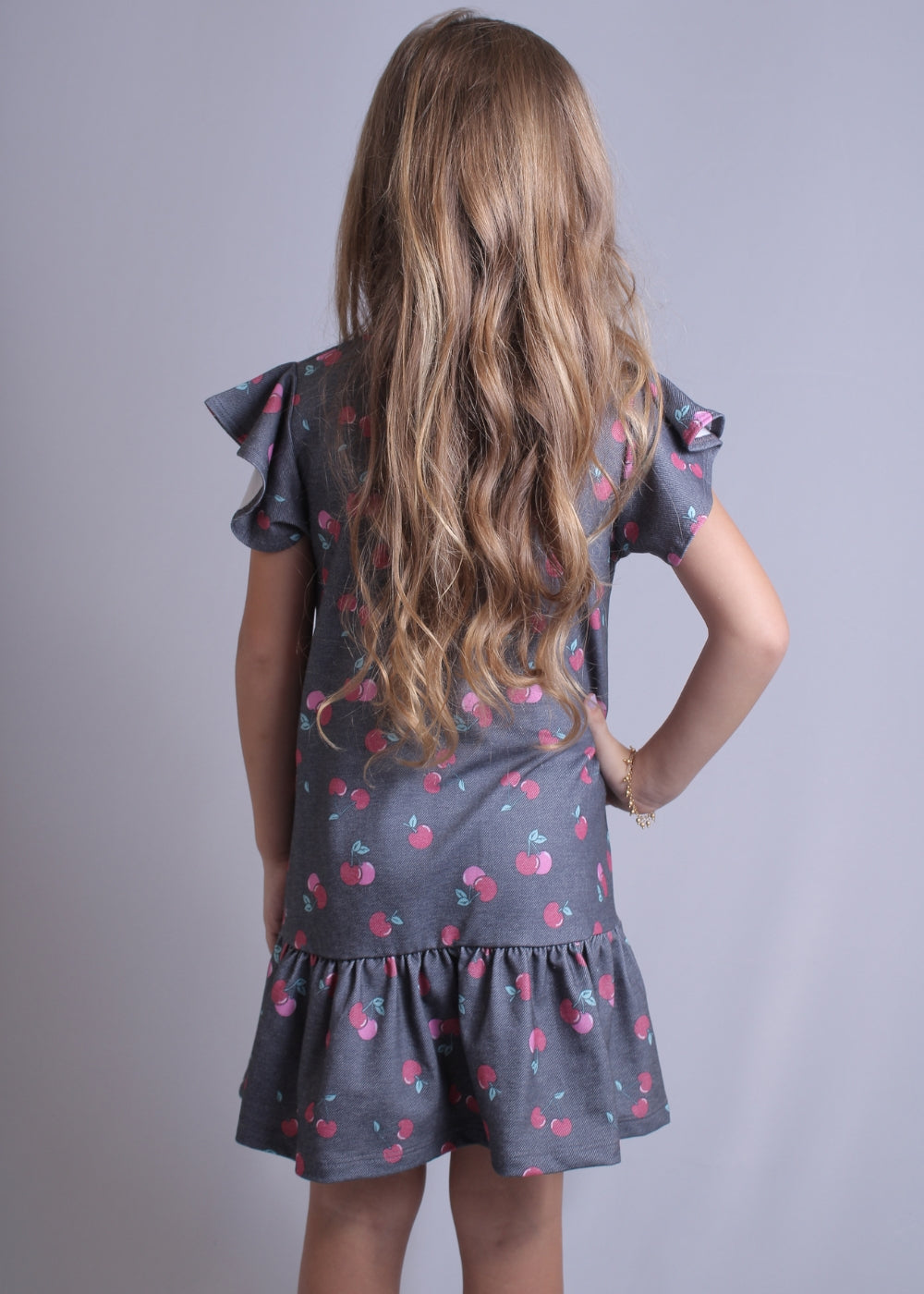 VESTIDO INFANTIL FEMININO MENINAS JUVENIL POLYESTER/ELASTANO