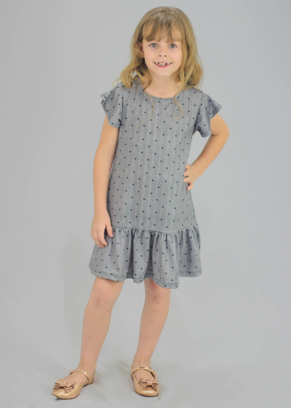 VESTIDO INFANTIL FEMININO MENINAS JUVENIL POLYESTER/ELASTANO