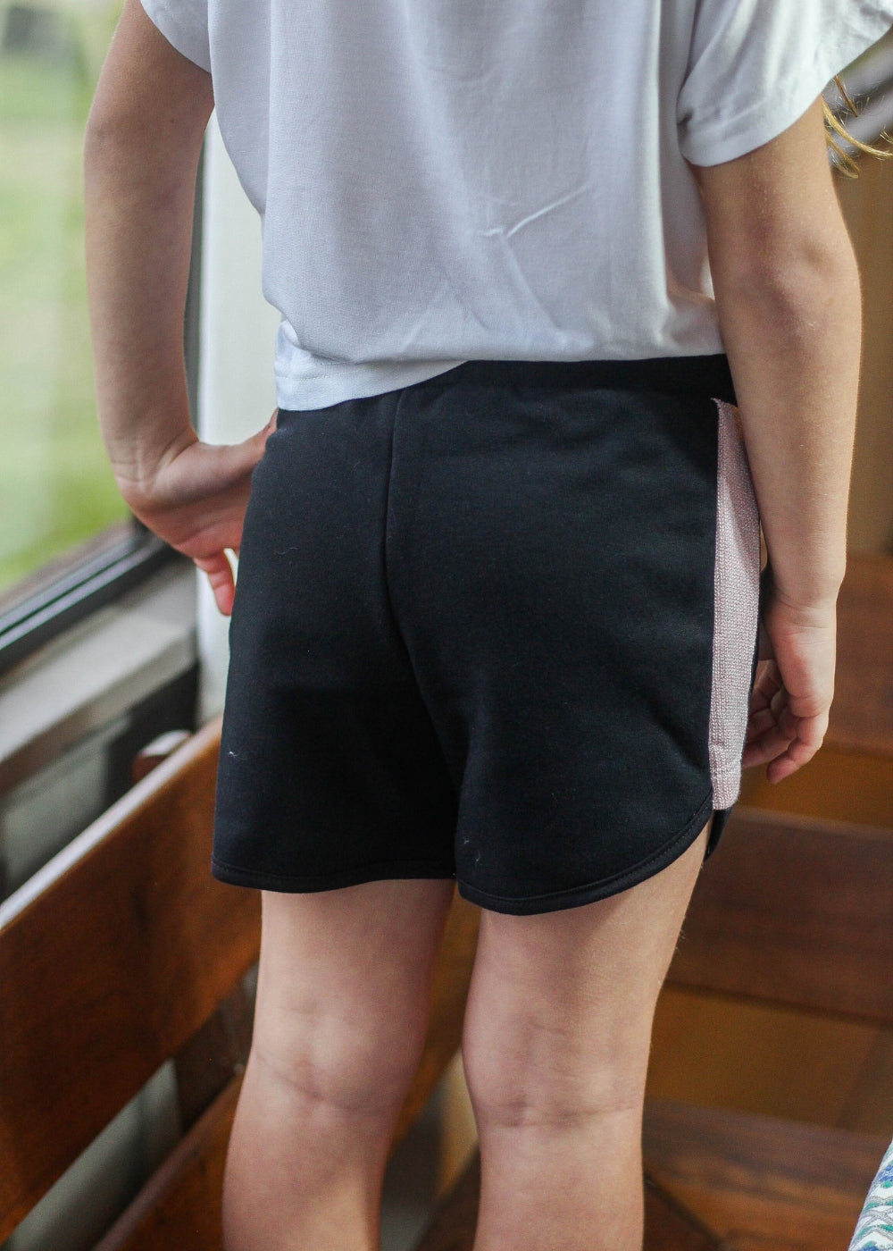 Short Saia Infantil Feminina Meninas Juvenil Moletom