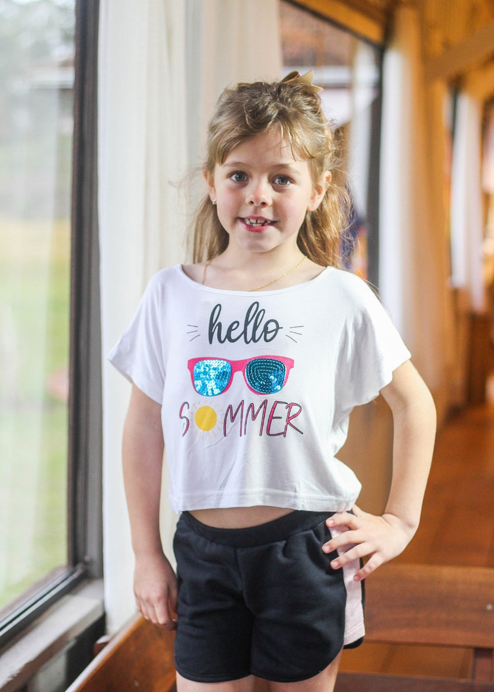 Short Saia Infantil Feminina Meninas Juvenil Moletom