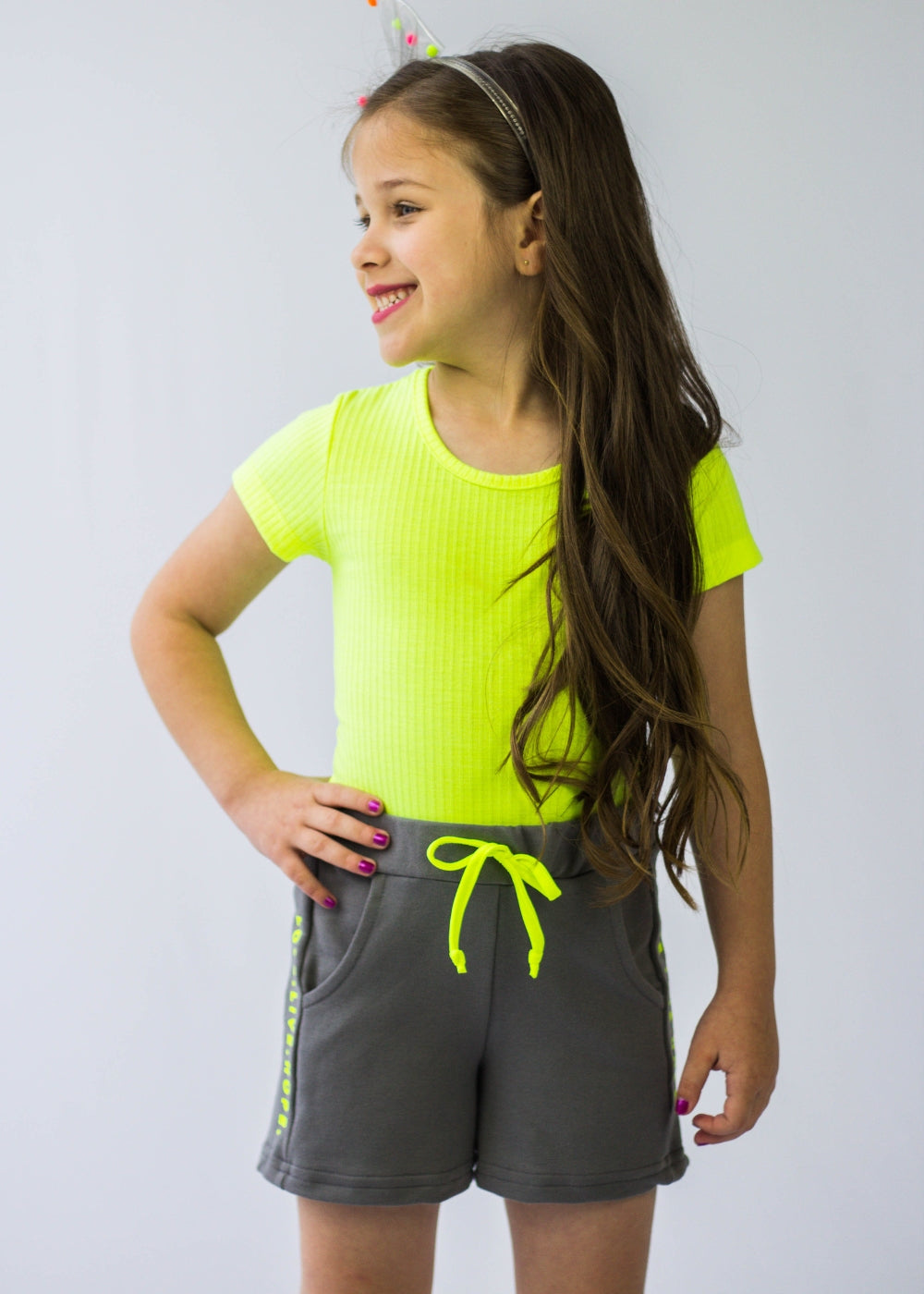 Short Saia Infantil Feminina Meninas Juvenil Moletom