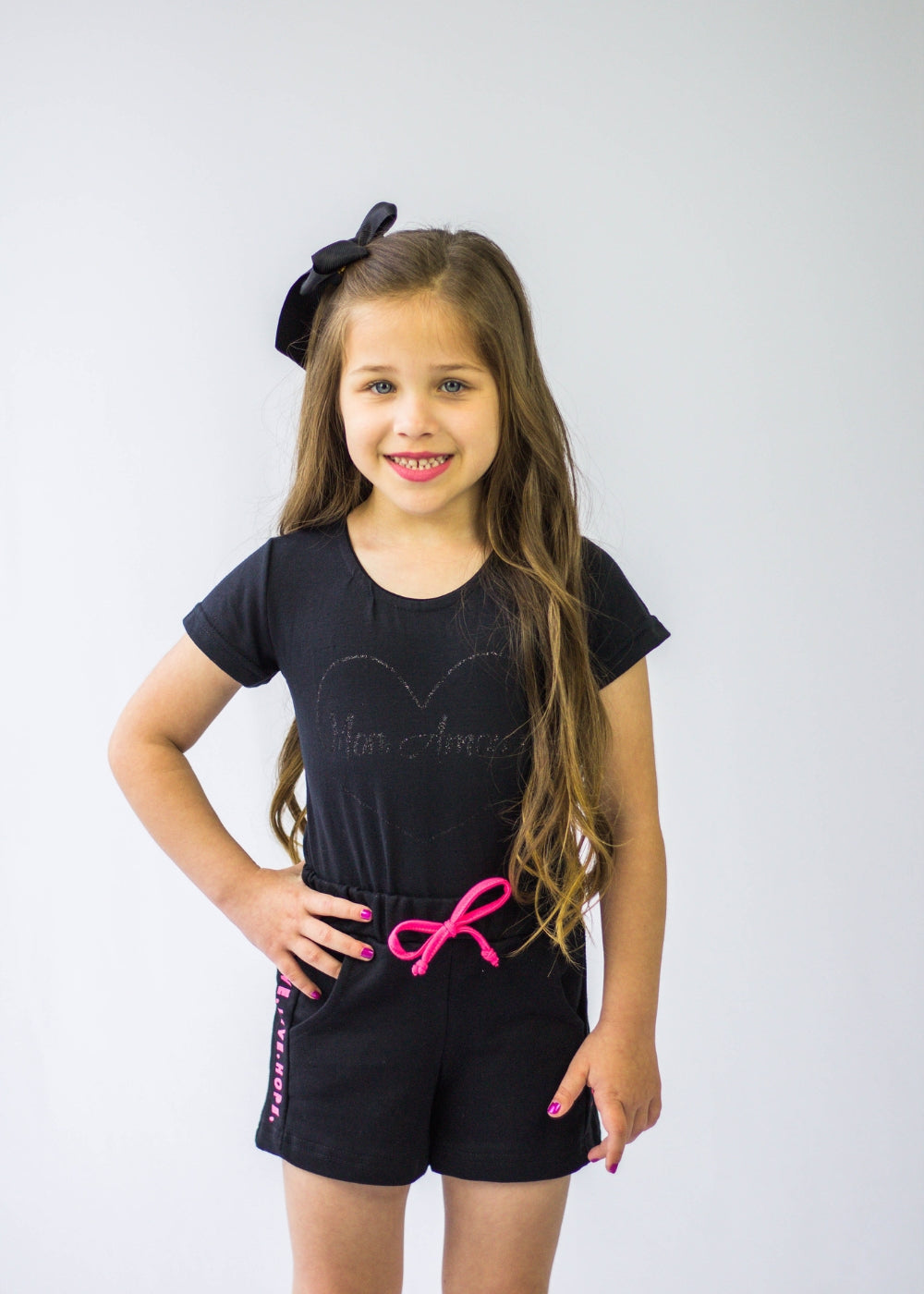 Short Saia Infantil Feminina Meninas Juvenil Moletom