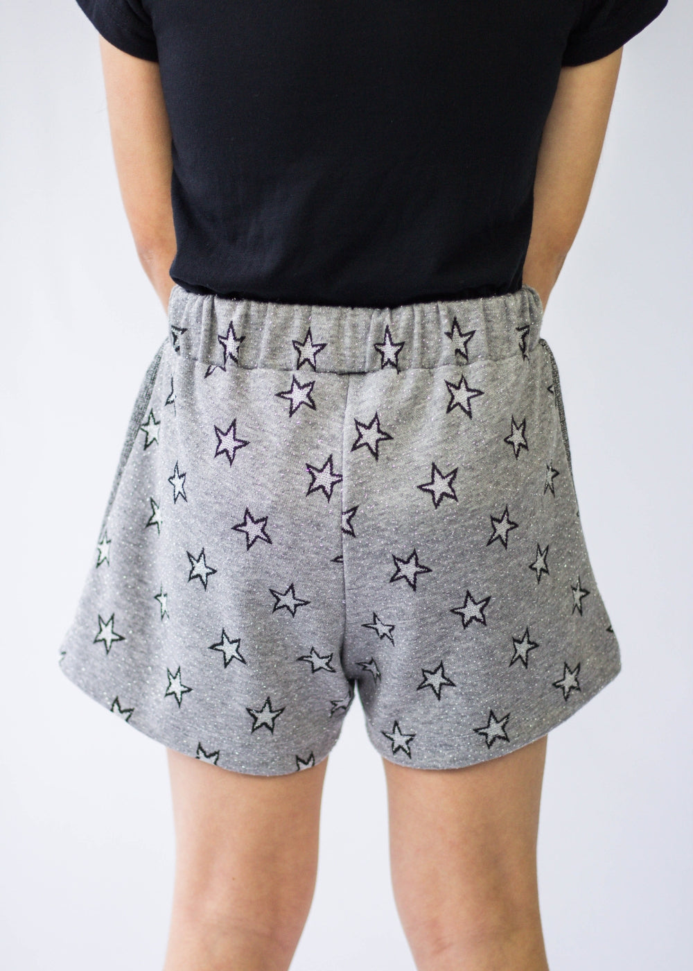 Short Saia Infantil Feminina Meninas Juvenil Moletom
