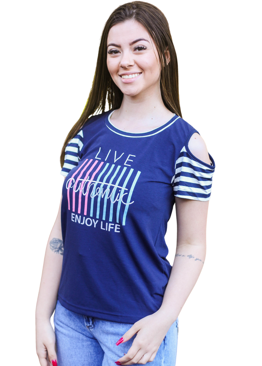 Blusa Feminina Adulta Algodão Verão