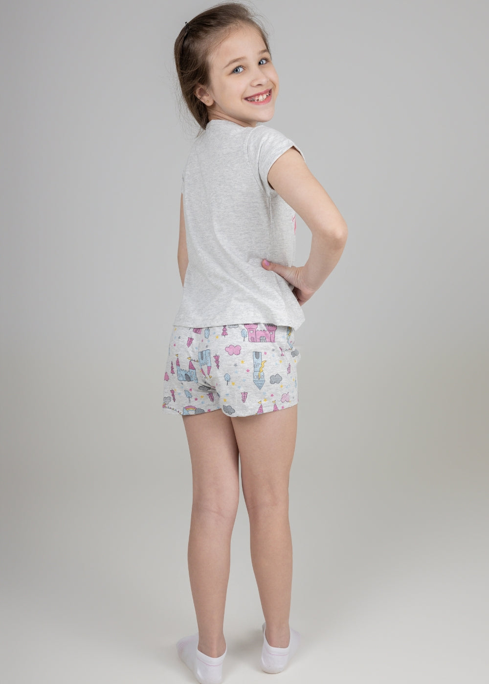 Pijama Infantil Algodão Menina Feminino Juvenil 1 A 16 Anos
