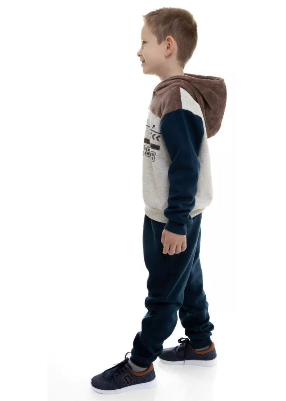 Conjunto Infantil Moletom Menino Inverno - novo