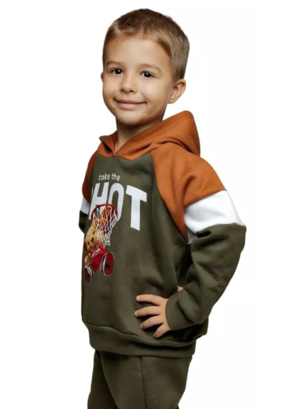 Conjunto Infantil Moletom Menino Inverno - novo