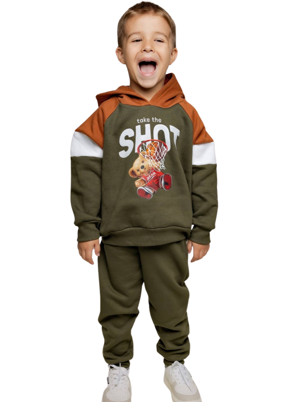 Conjunto Infantil Moletom Menino Inverno - novo