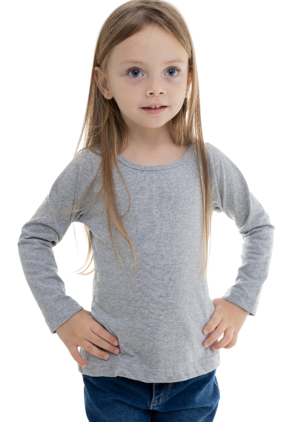 BLUSA INFANTIL MANGA LONGA MENINAS FEMININA JUVENIL ALGODÃO
