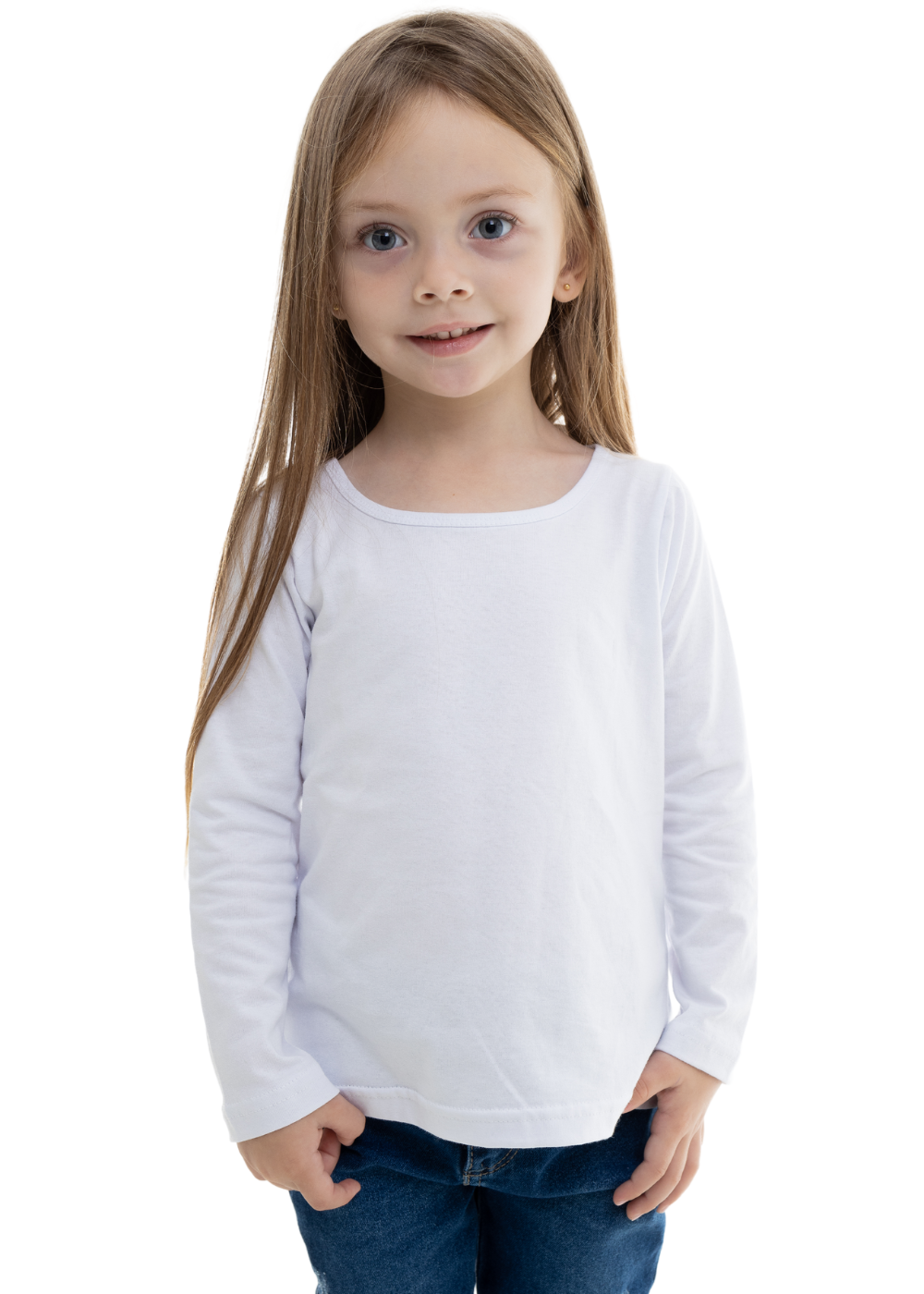 BLUSA INFANTIL MANGA LONGA MENINAS FEMININA JUVENIL ALGODÃO