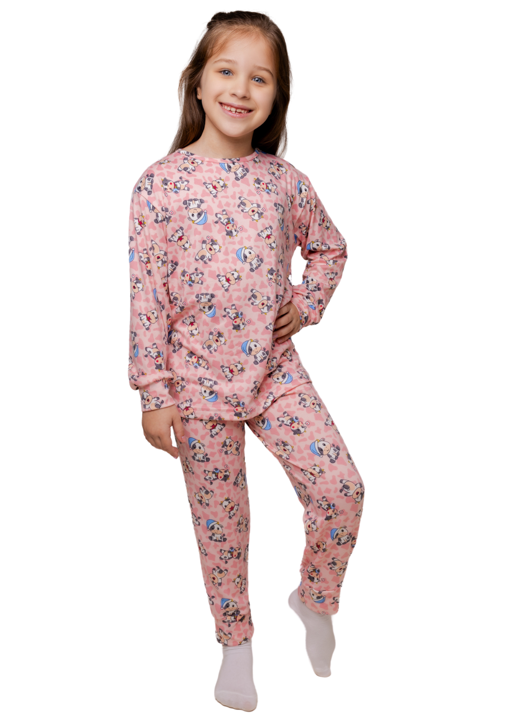 PIJAMA FEMININO INFANTIL SUEDE