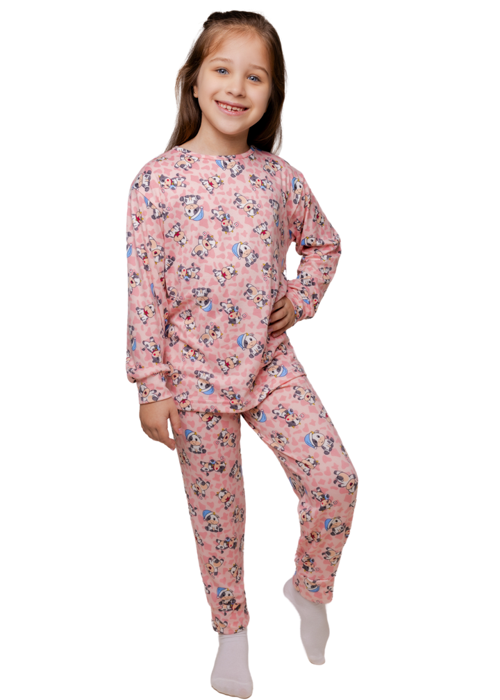 PIJAMA FEMININO INFANTIL SUEDE