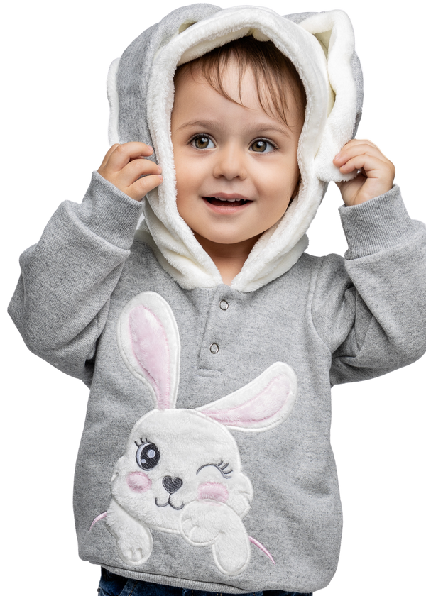Blusa Moletom Infantil Meninas Inverno