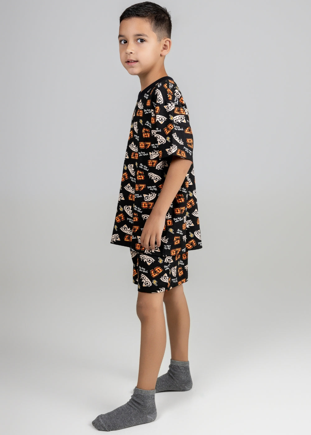 Pijama Infantil Masculino Meninos Juvenil Algodão Verao