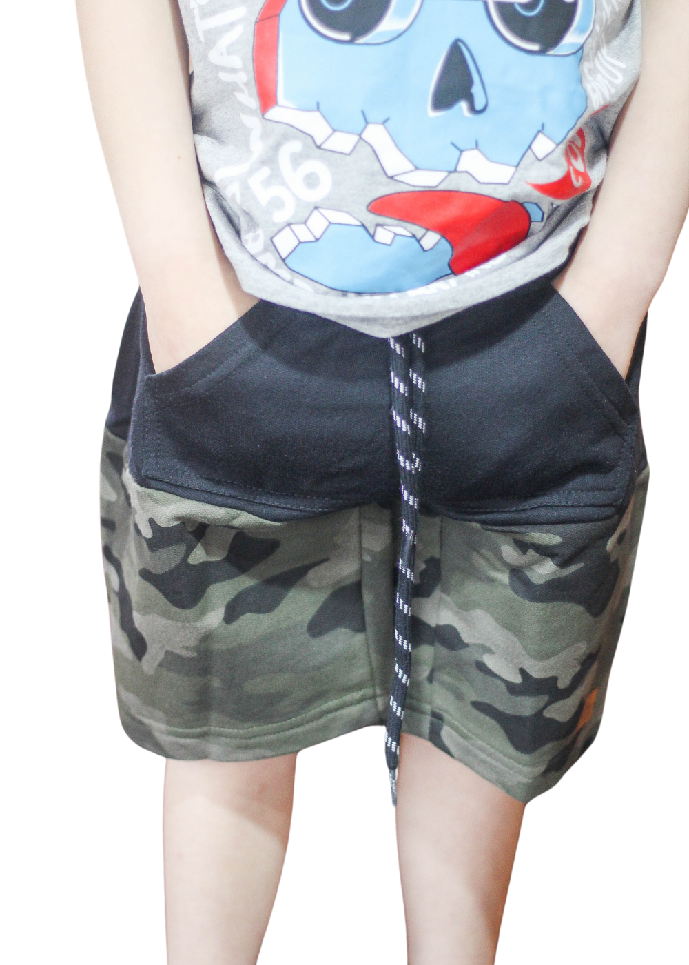 Bermuda Moletom Infantil Masculina Menino Juvenil