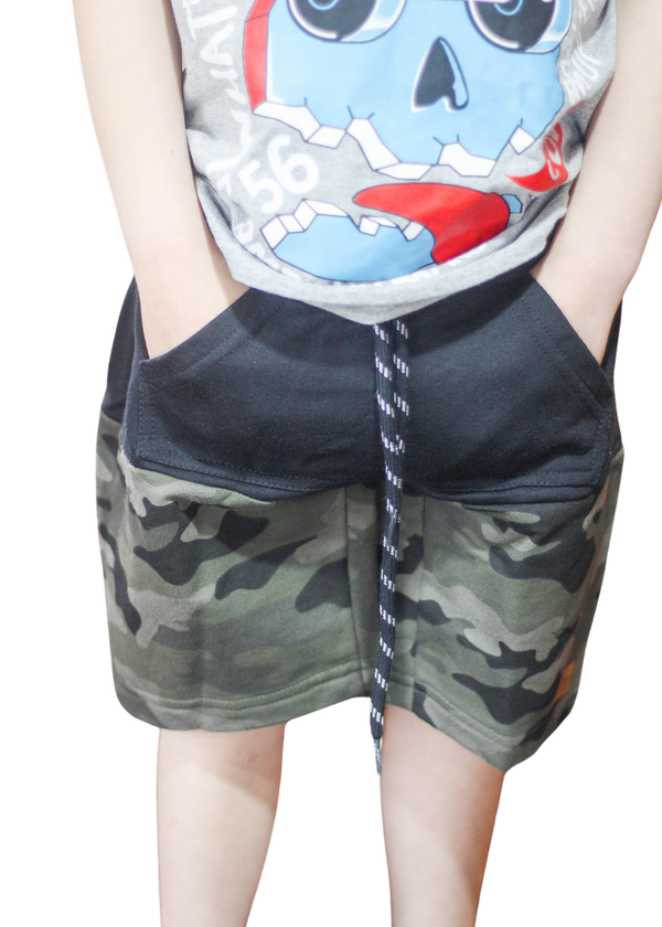 Bermuda Moletom Infantil Masculina Menino Juvenil