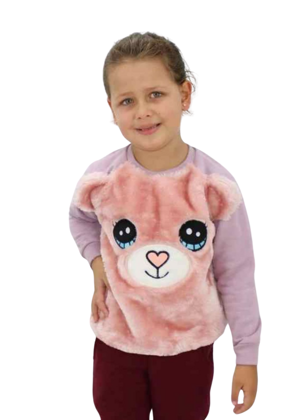 Blusa Moletom Infantil Meninas Inverno
