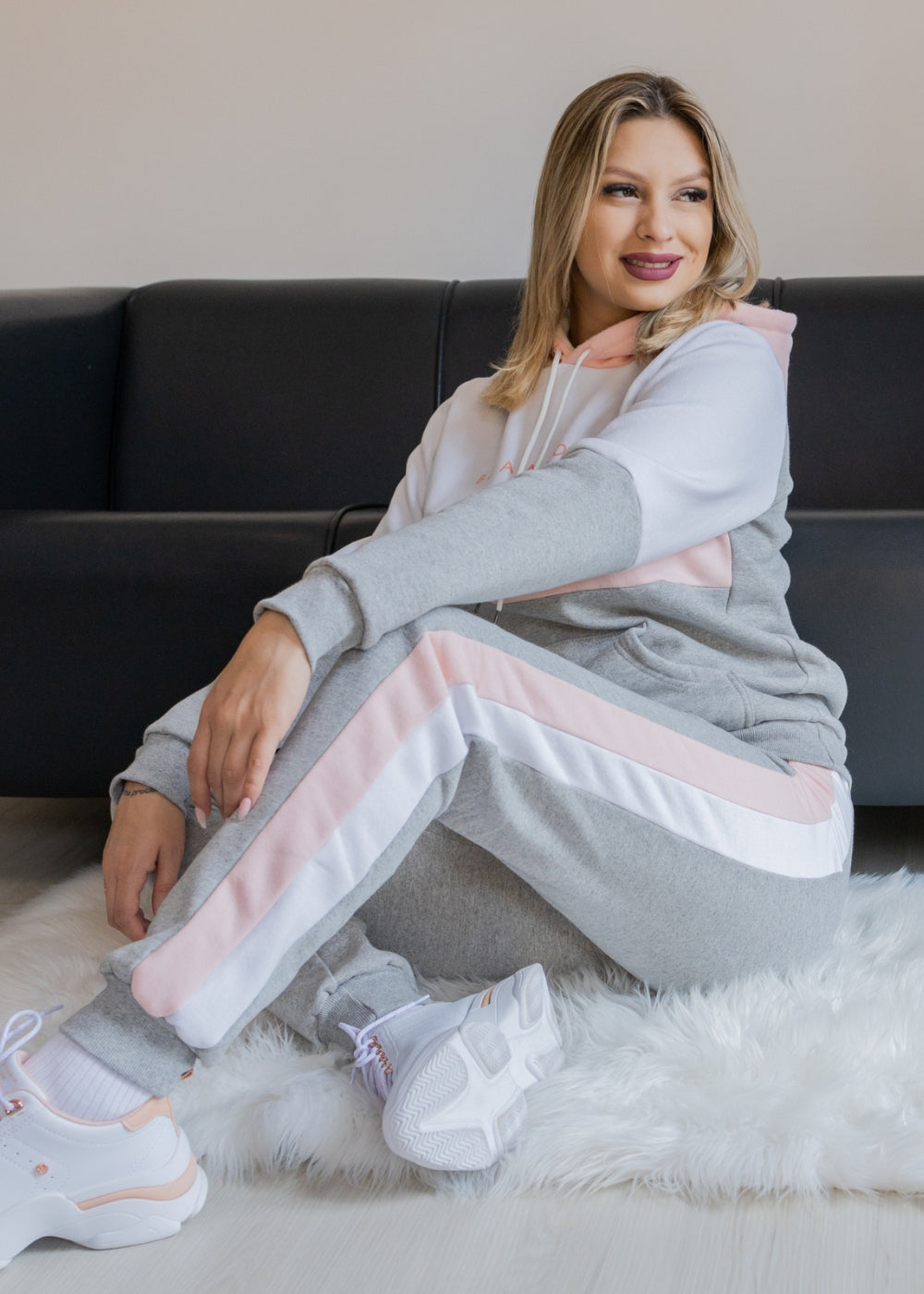 CONJUNTO MOLETOM FEMININO ADULTO INVERNO QUENTINHO