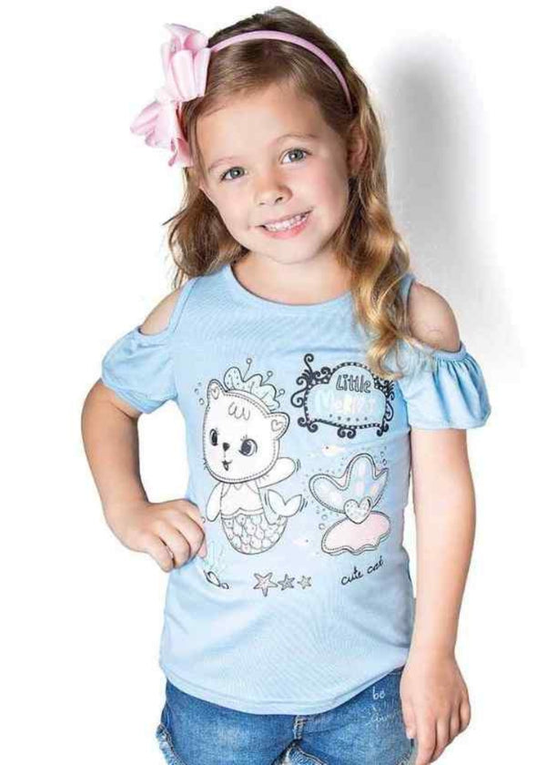 Blusa Infantil Feminina Juvenil Menina 1 Ano A 16 Anos Verao