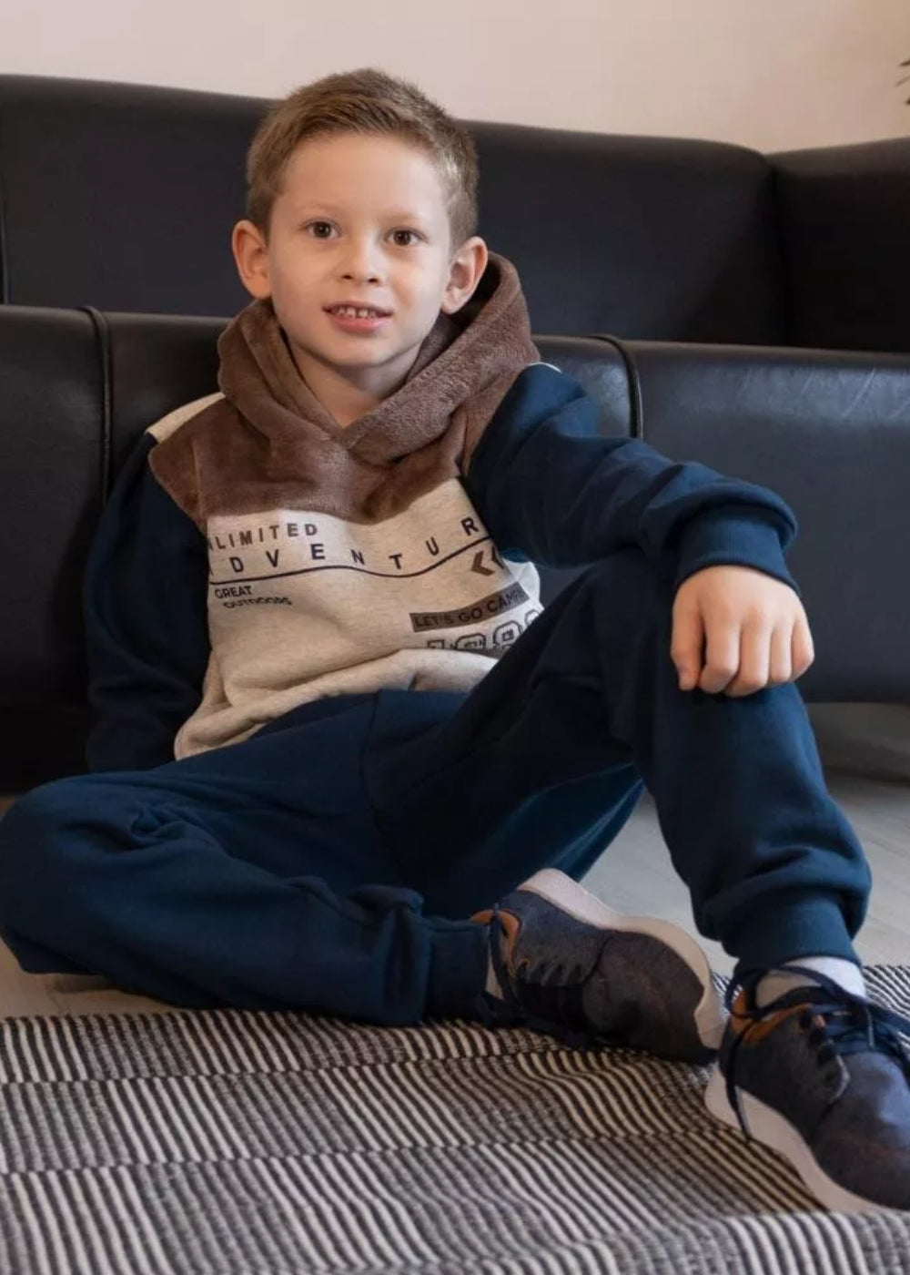 Conjunto Infantil Moletom Menino Inverno - novo